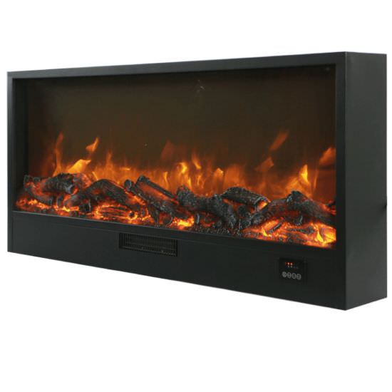 Builtin and freestanding electric firepl