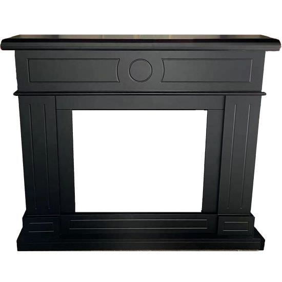 Black Electric Fireplace Frame