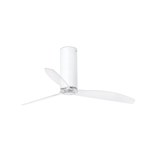 Ventilador De Techo Tube Fan Blanco Mate