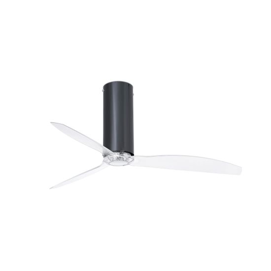 Ventilador De Techo Negro Sin Luz