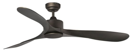 3 Blade Ceiling Fan Luzon Brown With Remote Control