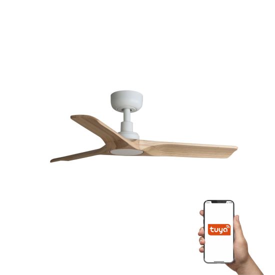 Heywood s 900mm Blanco 3 Palas Madera c