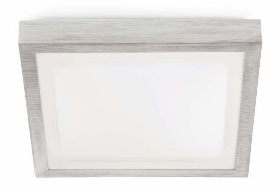 Modern Grey Square Bathroom Ceiling Light Mpc 62983 Tola1