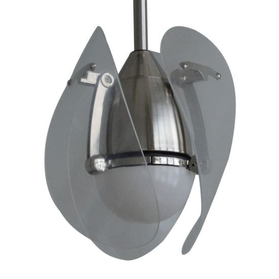 Concealed blades ceiling fan