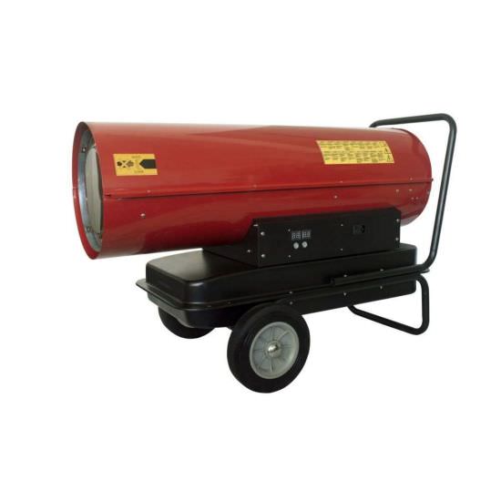 Portable gasoil hot air generator