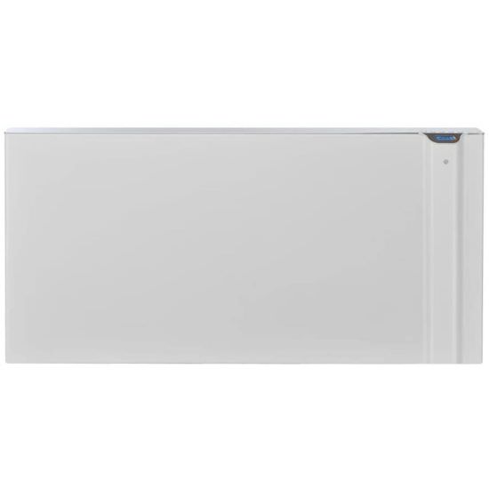 White wall mounted electric radiator