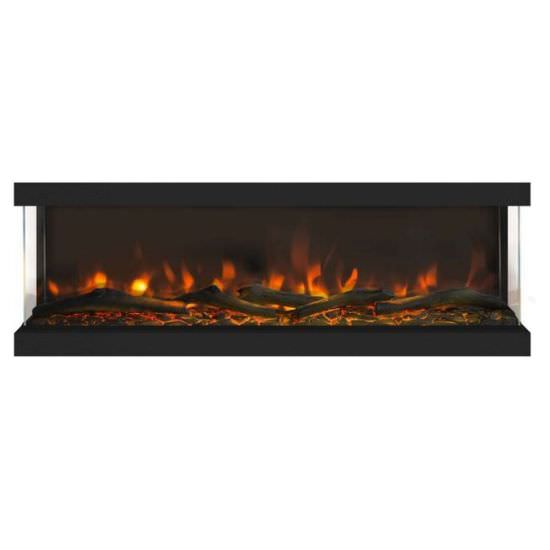 3D LED effect electric fireplace