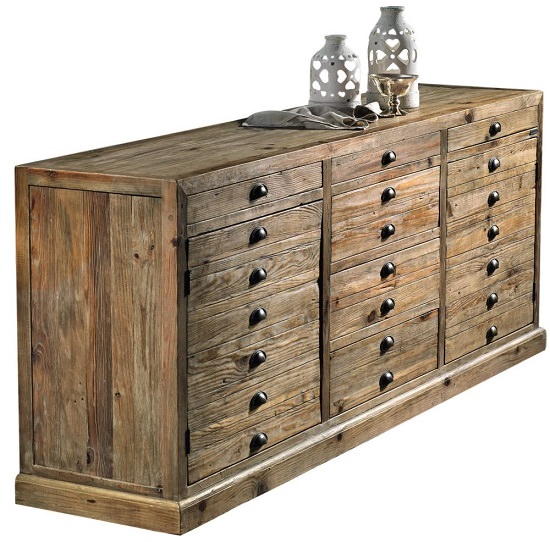 Wooden sideboard