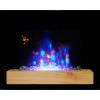 Wall mounted fireplace remote control