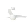 Ventilador De Techo Blanco Con Luz Easy