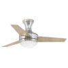 Ventilador De Techo Mini Ufo Niquel