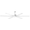 Ventilateur de plafond en aluminium blan