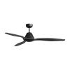 Ceiling fan without light model Triumph ABS black with AC motor and high quality components and long life with technology and design of the latest generation Useful reversible function summer winter for rooms up to 20mq