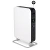Radiatore Wifi Ad Olio 2000w, 3 Livelli Di Potenza: 900/1200/2000w. Termostato: Millheat App + Wifi + Bluetooth, Pannello Frontale Bianco, Piedini In Alluminio. Riscalda Per Convezione Dell'aria Stanze Fino a 41 M2. Comandabile Da Smartphone.