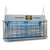 Electric insect screen Moel 305E Cri Cri Ideal for medium size environments, equipped with 1 UV-A lamp of 20 W and a range of action of about 12-14 m IPX4 protected against rain Dimensions in mm 685x200x380 Weight 8Kg Kills mosquitoes with chains