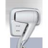 Wall mounted hair dryer with shaver sock