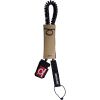 Black Sup Leash to secure the board to the ankle and prevent it from straying into the water.