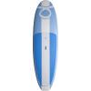 Light blue rigid sup, sup hulk Raimbow 10'5''. All-aroud board. Multi-purpose sup for waves and flat water, lightweight, only 11 kg, and easy to handle. Complete with fins 1 US 9 2 FCS G5. Great for sea, lakes, lagoons also for schools and rentals.