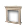 Cadiz Corner fireplace frame in fossil stone Fireplace frame easy to assemble and perfect for small rooms Measurements 950 x 980 x 198 mm Can be combined with Albany Cassette600 inserts Lucius Trivero70