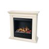 Complete fireplace with classic frame