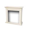 Fireplace frame Cadiz White Fireplace frame in MDF wood easy to assemble Measurements 950 x 980 x 375 mm Can be combined with inserts Albany Cassette600 Elski Lucius Trivero70