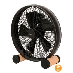 Ventilador de suelo 41 cm Negro