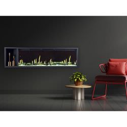 Builtin electric fireplace Stomboli