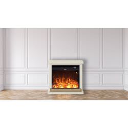 Ivory Floor Fireplace