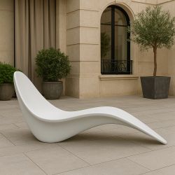 Fiberglass Chaise Longue
