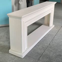 Merapi Creamy White Fireplace Frame