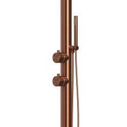 Ducha De Acero Inoxidable Rose Gold