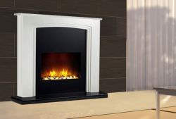 Chimenea elctrica de pie con LED