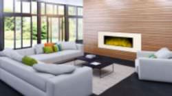 Loft electric fireplace