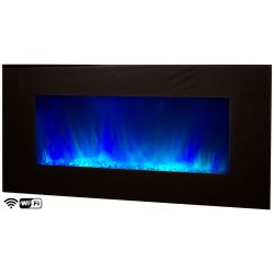 WIFI wall mounted fireplace