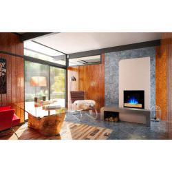 Wall mounted fireplace remote control