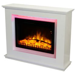 Elektrischer Kamin mit Rahmen