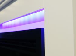 Elektrischer Kamin mit Rahmen