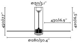 FARO  Ventilador Negro Con Aspas Transparentes es un producto que se ofrecen al mejor precio