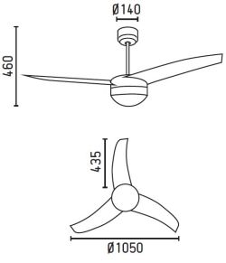 FARO  Ventilador De Techo Blanco Con Luz Easy es un producto que se ofrecen al mejor precio