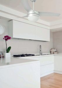 Ventilador De Techo Gris Con Luz Easy