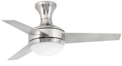 Ventilador De Techo Mini Ufo Niquel