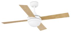 Ventilador De Techo Mini Icaria Blanco