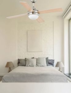 Ventilador De Techo Mini Icaria Niquel