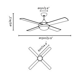 FARO  Ventilador De Techo Con Luz Icaria Mpc es un producto que se ofrecen al mejor precio