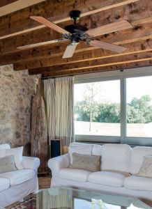 Ventilador Aloha Brown Con Kit De Luz