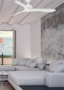 Ceiling Fan With Remote Luzon White