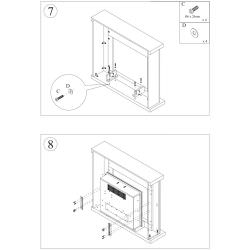 Revestimiento De Chimenea Gris Oscuro