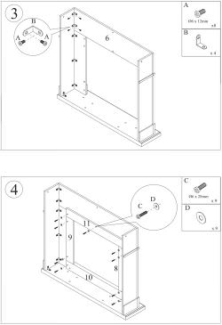 Wengekaminverkleidung