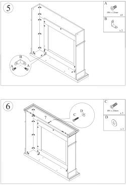 Wengekaminverkleidung