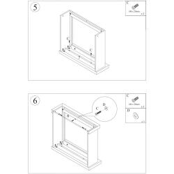 Weie Kaminverkleidung
